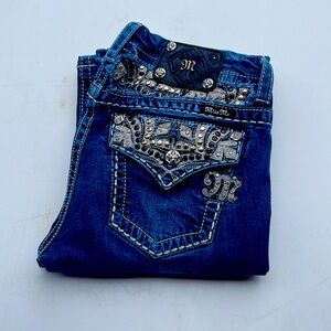 Blue miss me jeans
